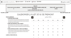 Desktop Screenshot of calendrier-juillet.com